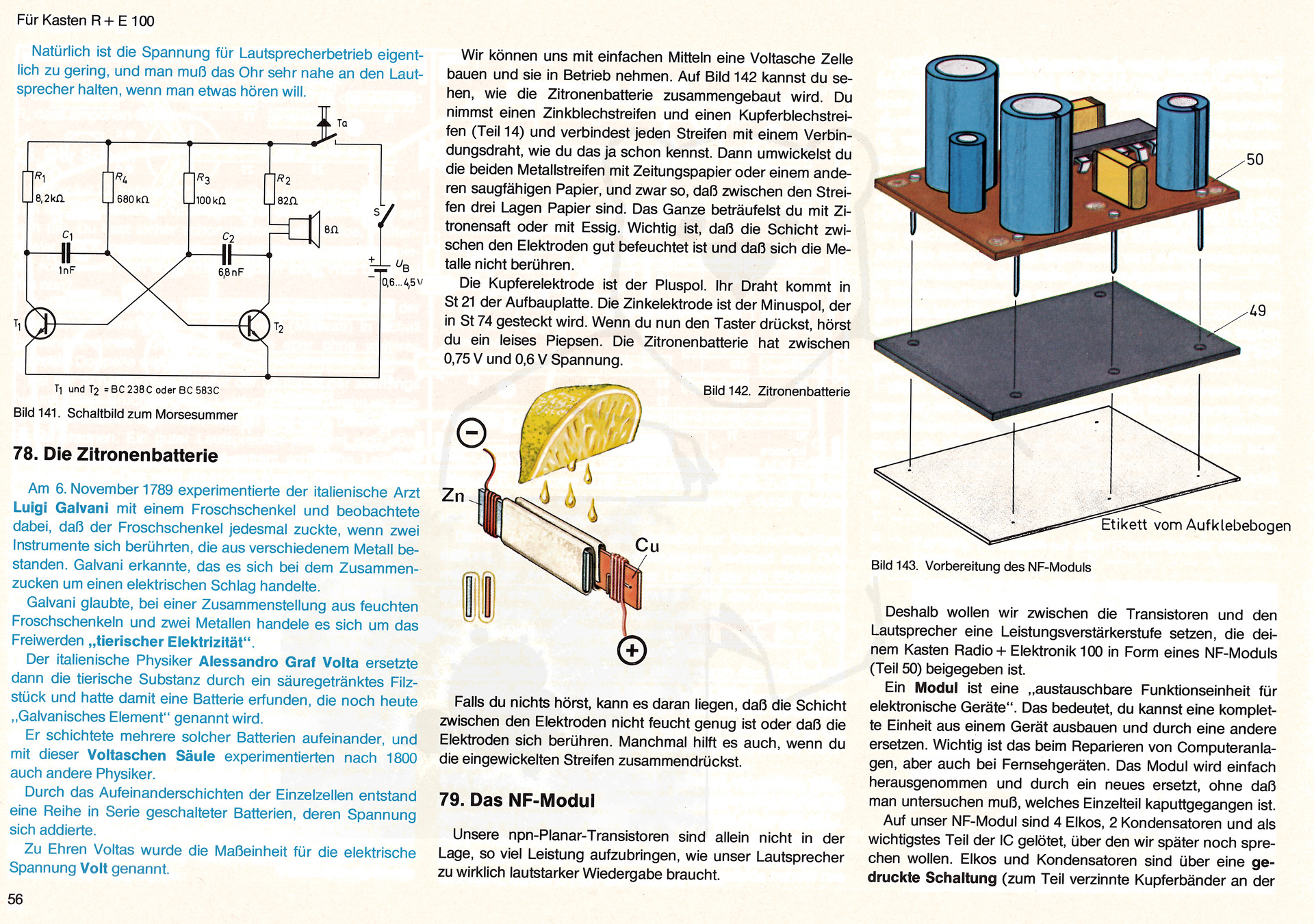 Kosmos Radio und Elektronik - Handbuch Seite 56